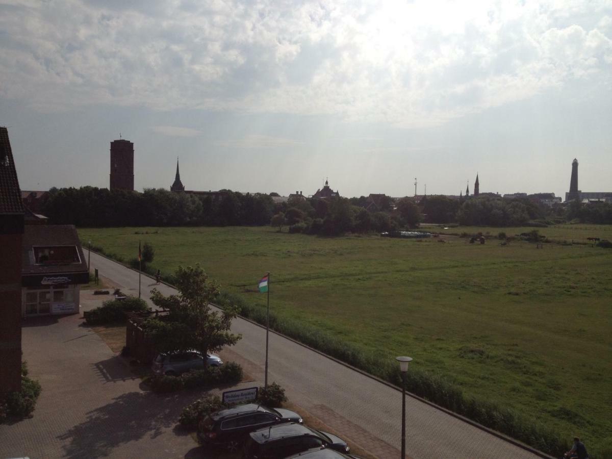 „Luettje Kluntje“ Apartment Borkum Bagian luar foto
